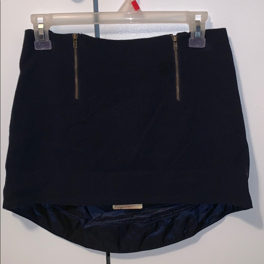 Alythea hi-low mini skirt